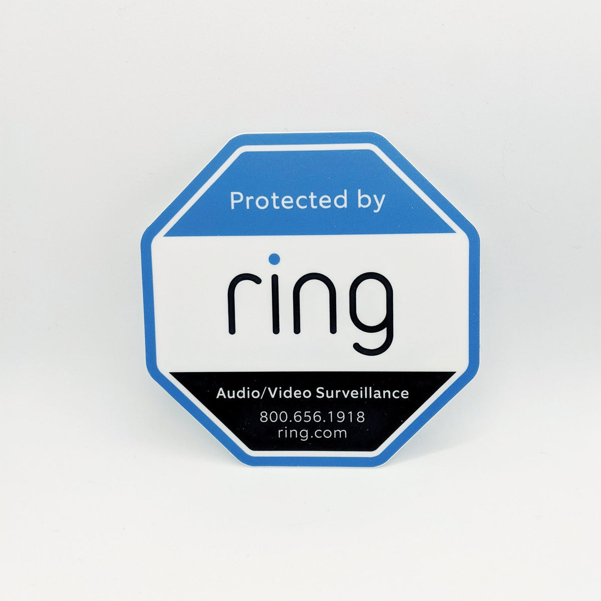 Protected By Ring Audio And Video Surveillance Indoor Or Outdoor - Main Image