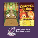 Purple Rocket Podcast Yoto Labels and Cards
