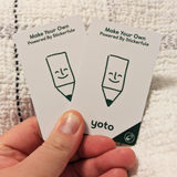 Custom printed Make Your Own (MYO) Yoto Card