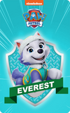 Paw Patrol or Everest Pup Pack Style Label for Yoto Make Your Own (MYO) Cards