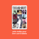 Taylor Labels for Yoto Make Your Own (MYO) Cards - Stickers only or add a MYO card