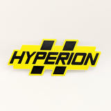 Borderlands Torgue or Hyperion manufacturer logo stickers (high quality, weatherproof)