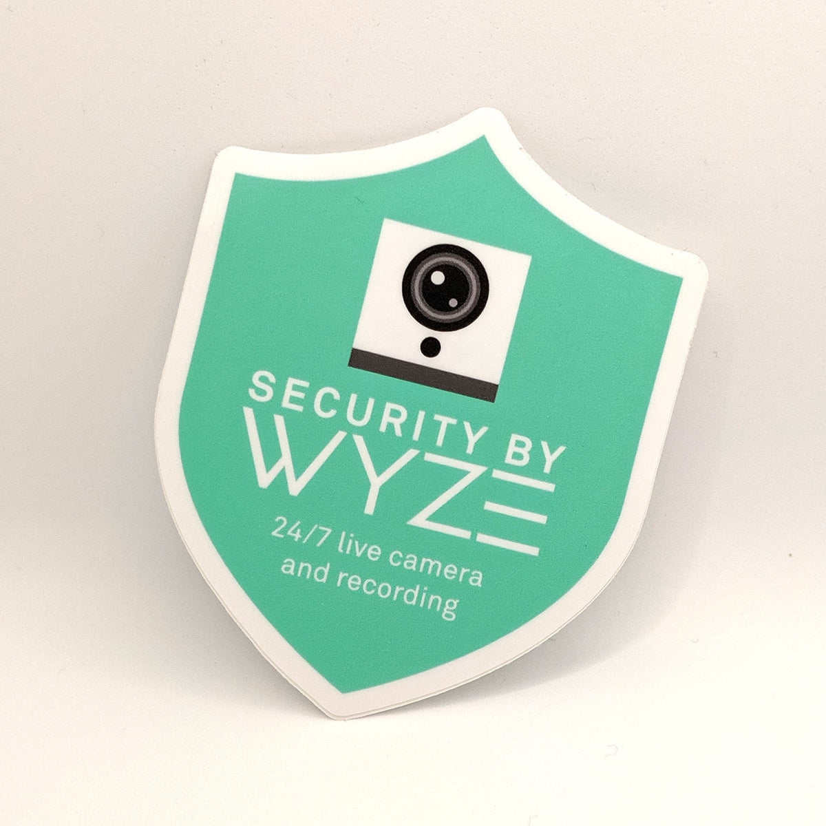 Indoor or Outdoor Wyze Cam/Sense Security Camera Badge/Shield sticker ...