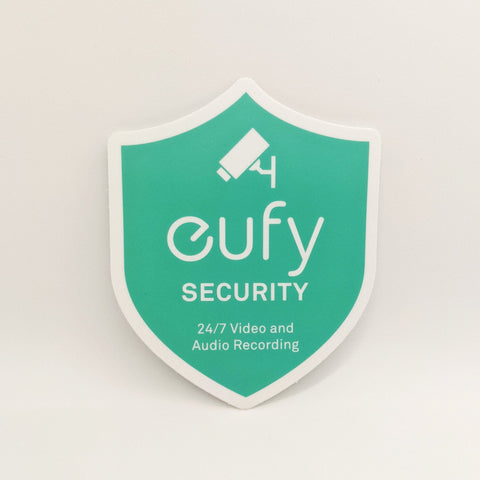 Eufy Security Cam Badge/Shield sticker replacement (outdoor or indoor)