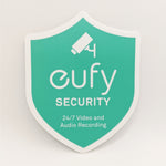 Eufy Security Cam Badge/Shield sticker replacement (outdoor or indoor)