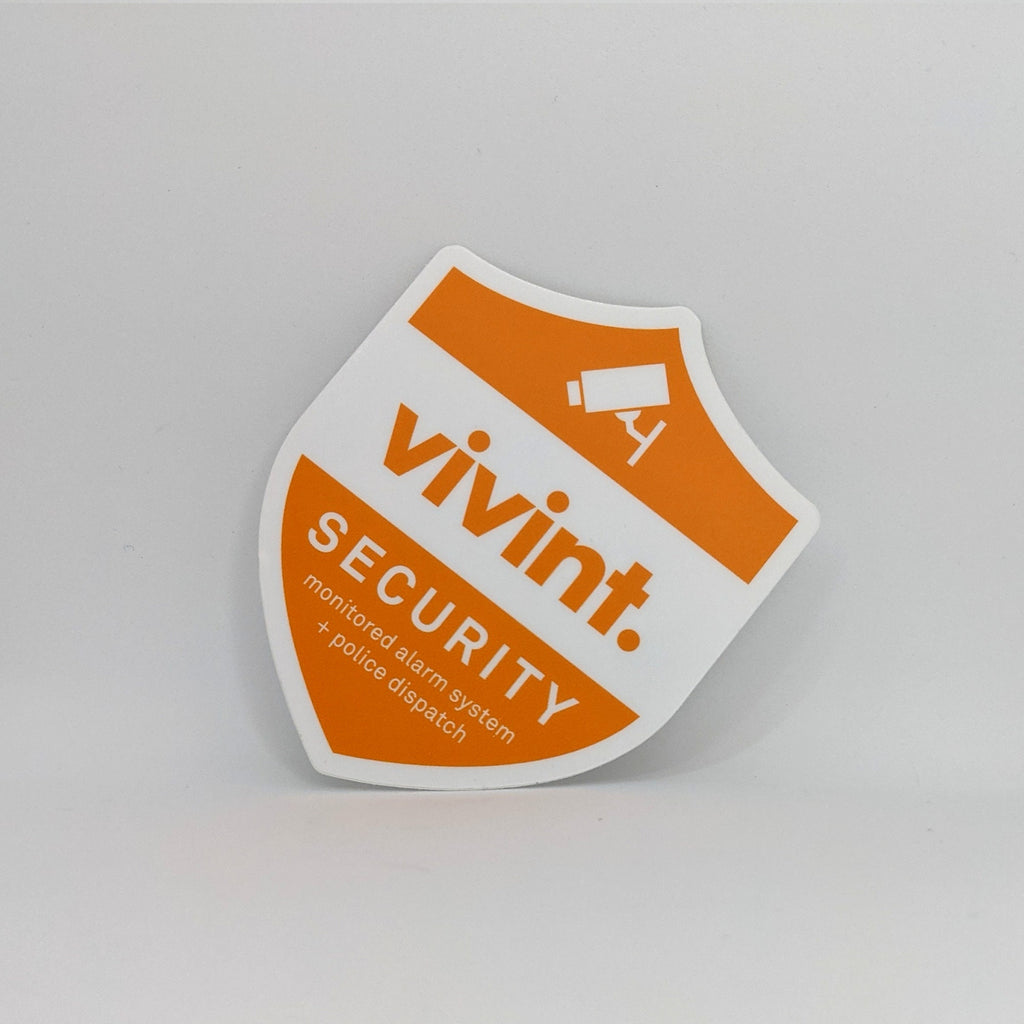 Bright Security Sticker Vivint Smart Home Security and Alarm System Badge/Shield Sticker or St ...